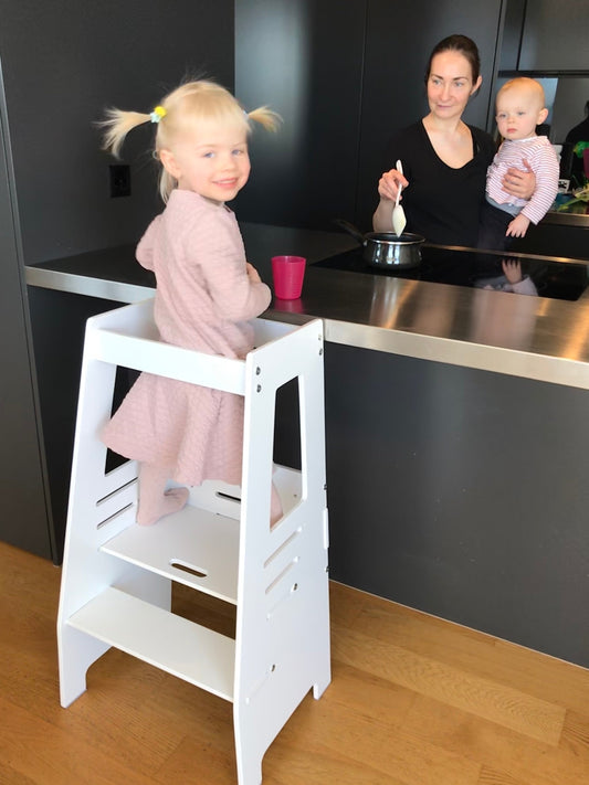 Læringstårn - Hvid